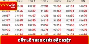 bắt lô theo giải đặc biệt
